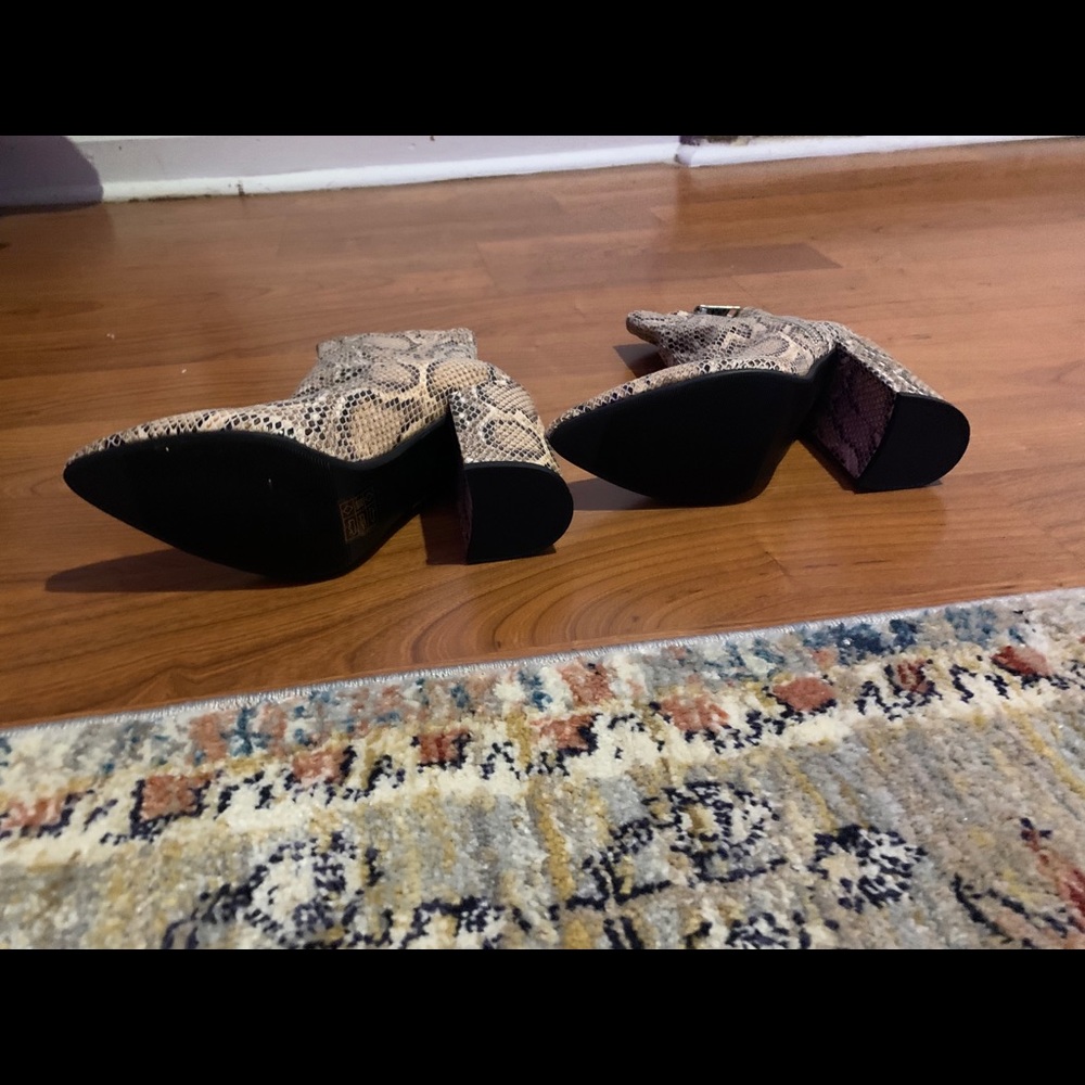Public Desire Snakeskin Booties - Picture 4 of 4
